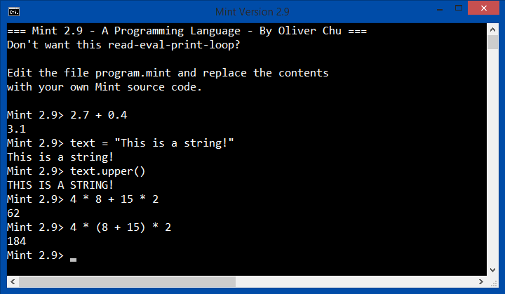 Photon Mint Interpreter Image Error